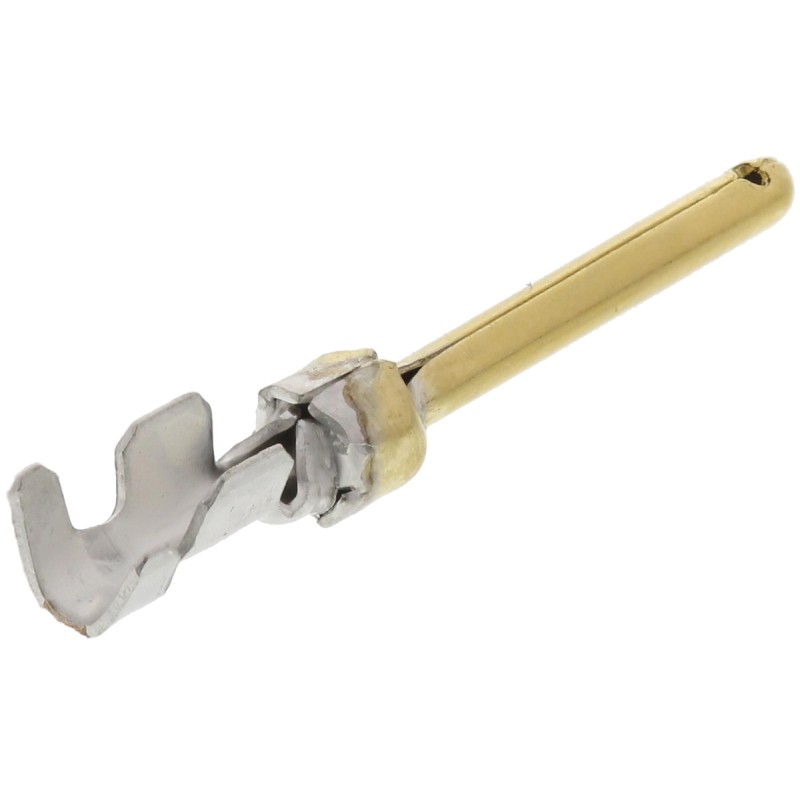 100 pcs - Amphenol ICC Male Crimp D-sub Connector Contact, Gold, 24 - 20 AWG