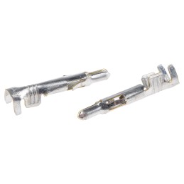 100 pcs - Molex MLX Series Male Crimp Terminal, 20AWG Min, 14AWG Max