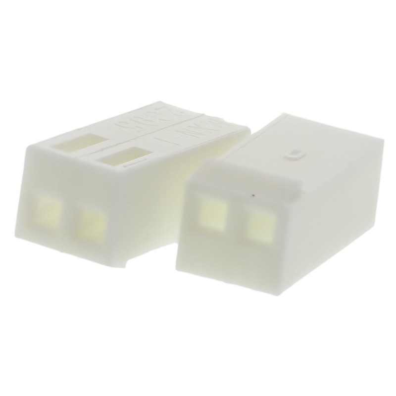 250 pcs - Molex, 2695 Female Connector Housing, 2.54mm Pitch, 2 Way, 1 Row