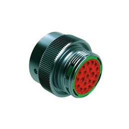 1 pcs - Amphenol Industrial Circular Connector, 20 Contacts, Cable Mount, Socket, Female, IP67, IP69K, Duramate AHDM Series