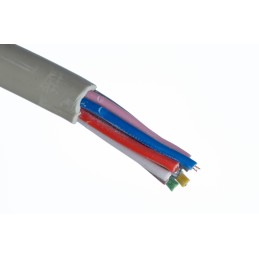 1 Reel of 100 M - Lapp Multicore Data Cable, 0.5 mm², 8 Cores, 20 AWG, Unscreened, 100m, Grey Sheath
