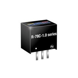 1 pcs : R-78C3.3-1.0 - Non-Isolated DC/DC Converters CONV DC/DC 1A 7-42VIN 3.3VOUT