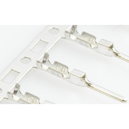 100 pcs - JST JWPF Series Male Crimp Terminal, 26AWG Min, 22AWG Max