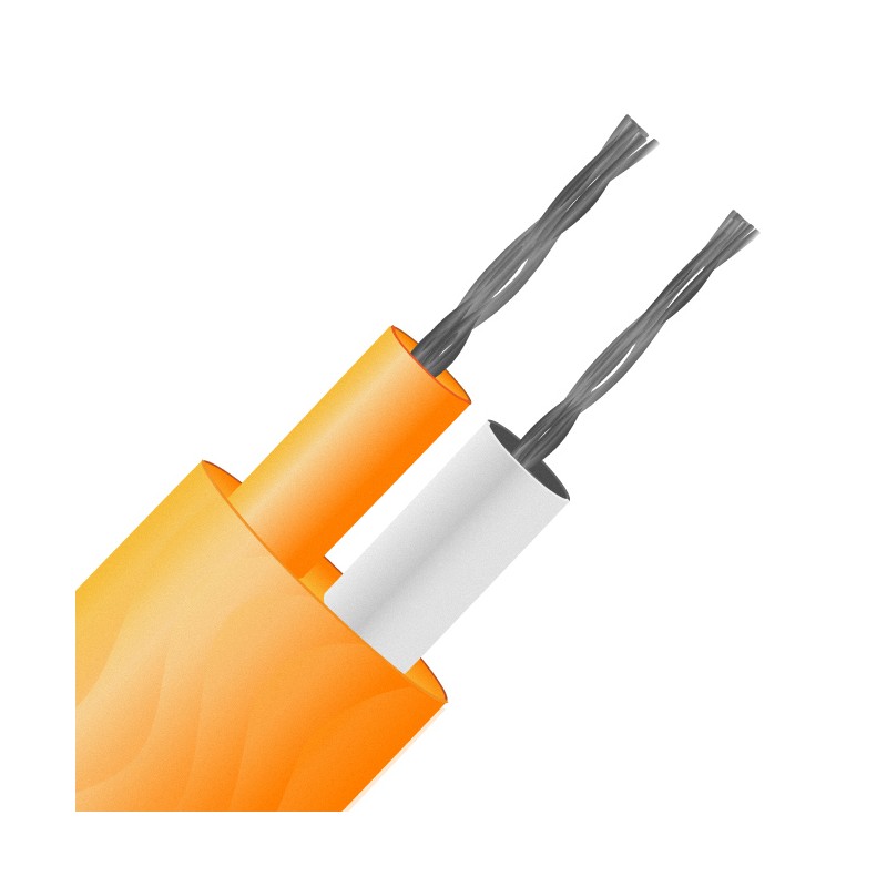 1 Reel of 25 M - RS PRO Type R/S Thermocouple Wire, 25m, Unscreened, PVC Insulation, +105°C Max, 7/0.2mm