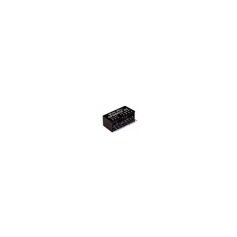 1 pcs : DPBW03F-12 - Isolated DC/DC Converters - Through Hole 9-36Vin +/-12Vout +/-125mA SIP Reg Iso
