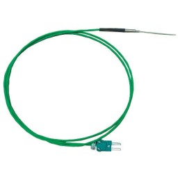 1 pcs - Correge Type K Thermocouple 60mm Length, 0.9mm Diameter - +250°C