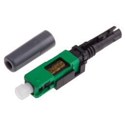 1 pcs - RS PRO, SC, APC Single Mode Simplex Fibre Optic Connector 9/125μm Fibre Size, 0.5dB Insertion Loss