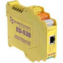 1 pcs - Brainboxes Ethernet Media Converter