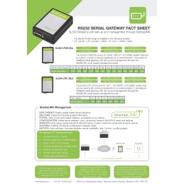 1 pcs - Siretta RS232, RJ12 2G, 4G Modem Starter Kit, EGPRS: 296 Kbps, LTE M1: 300 Kbps, LTE NB1: 21 Kbps
