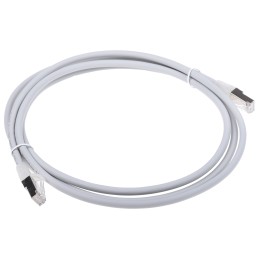 1 pcs - RS PRO Cat6 Male RJ45 to Male RJ45 Ethernet Cable, F/UTP, Grey LSZH Sheath, 2m