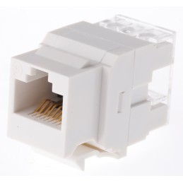 1 pcs - Molex Premise Networks Cat6 RJ45 8 Port Jack, UTP Shielding