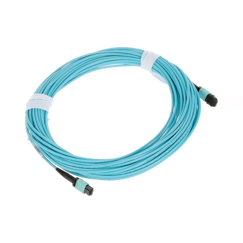 1 pcs - Molex MPO to MPO Single Mode Fibre Optic Cable, 9/125μm, 15m
