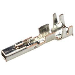 100 pcs - TE Connectivity Signal Double Lock Series Female Crimp Terminal, 26AWG Min, 22AWG Max