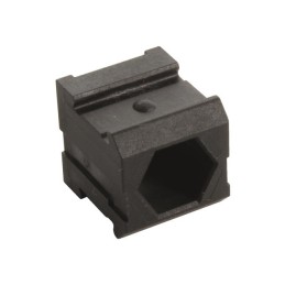 1 pcs - HARTING Har-Modular Series Straight PCB Mount PCB Socket, 1-Contact, 1-Row