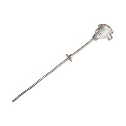 1 pcs - Electrotherm PT100 RTD Sensor, 6mm Dia, 400mm Long, 3 Wire, Probe, 3 DIN EN 60751 °C, F0 °C +50°C Max