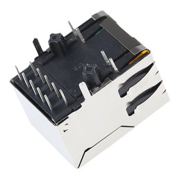 1 pcs - Halo Electronics FastJack Series Female RJ45 Connector, UTP Shield