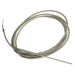 1 pcs - Correge PT100 RTD Sensor, 5mm Dia, 150mm Long, 2 x 3 Wire, Probe, Class B +250°C Max