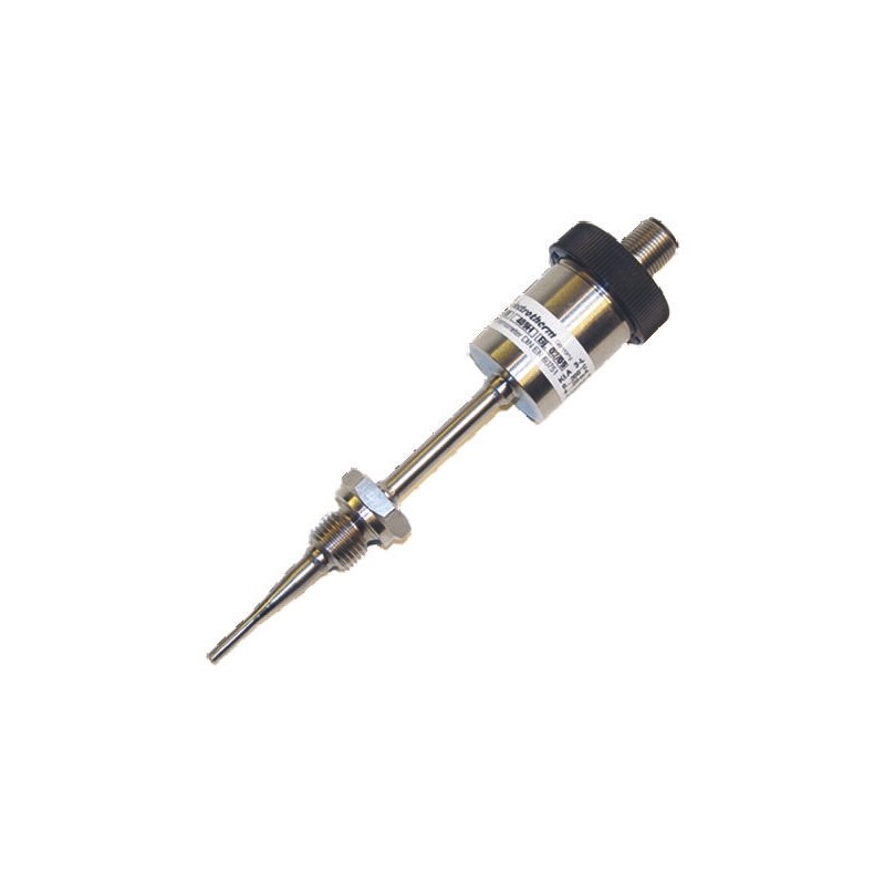 1 pcs - Electrotherm PT100 RTD Sensor, 6mm Dia, 50mm Long, G1/4, F0.15 +200°C Max