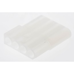 10 pcs - Molex, STANDARD .093' Female Connector Housing, 5.03mm Pitch, 4 Way, 1 Row