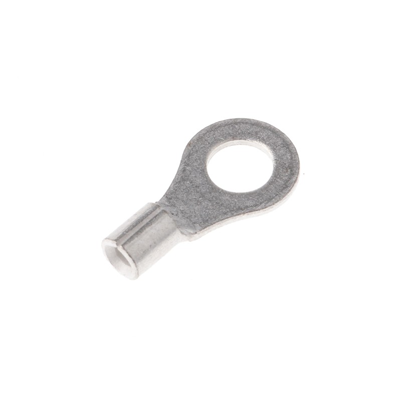 100 pcs - TE Connectivity, Solistrand Uninsulated Crimp Spade Connector, 0.26mm² to 1.65mm², 22AWG to 16AWG, M4 Stud Size