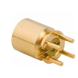 1 pcs - Amphenol RF SMP-MSLD-PCS-2 Series, jack PCB Mount SMP Connector, 50Ω, Straight Body