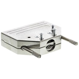 1 pcs - MH Connectors MHDTZI Series Zinc D Sub Backshell, 25 Way, Strain Relief