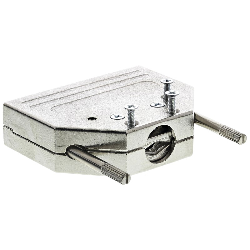 1 pcs - MH Connectors MHDTZI Series Zinc D Sub Backshell, 25 Way, Strain Relief