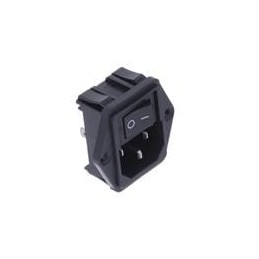 1 pcs : 15CE1 - AC Power Entry Modules 15A/IEC320 CONNECTOR FLANGE MOUNT
