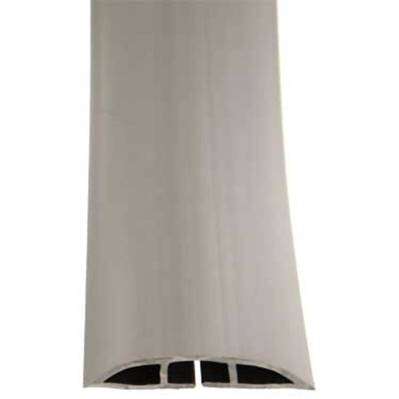 1 pcs - RS PRO 1m Grey Cable Cover in PVC, 29.4mm Inside dia.