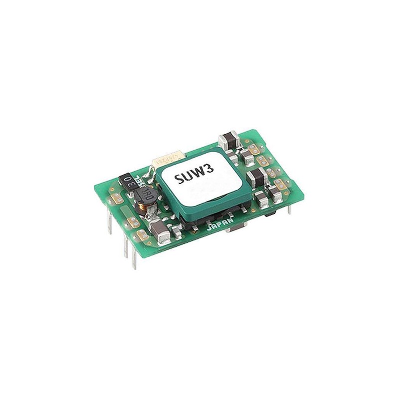 1 pcs - Cosel DC-DC Converter, ±15V dc/ 100mA Output, 4.5 - 9 V dc Input, 3W, Through Hole, +85°C Max Temp -40°C Min Temp