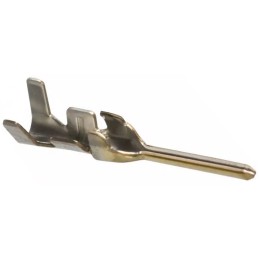 100 pcs - Hirose DF11 Series Male Crimp Terminal, 28AWG Min, 24AWG Max