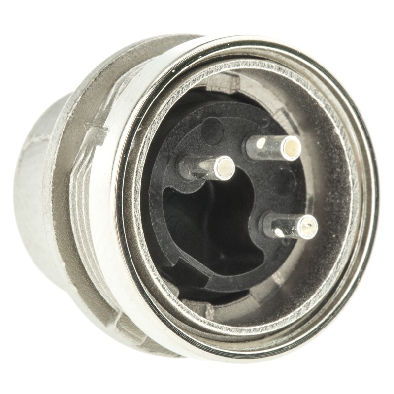 1 pcs - Amphenol Industrial, C 091 A 3 Pole M16 Din Plug, DIN 41524, 4A, 300 V IP40, Screw Lock, Male, Panel Mount