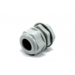 1 pcs - Hammond 1427NCG Series Grey Nylon Cable Gland, PG21 Thread, 13mm Min, 18mm Max, IP68