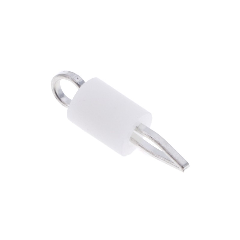 100 pcs - RS PRO 1mm White Terminal Post