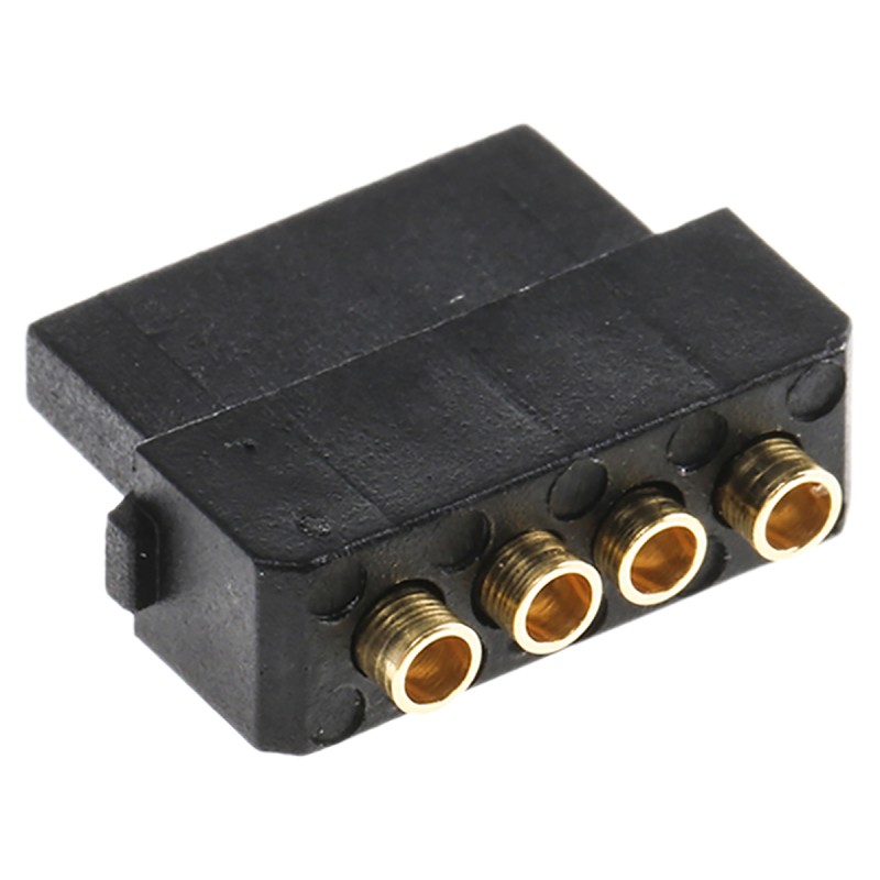 1 pcs - HARWIN Datamate Connector Kit Containing 4 way SIL Female Shell, Crimps