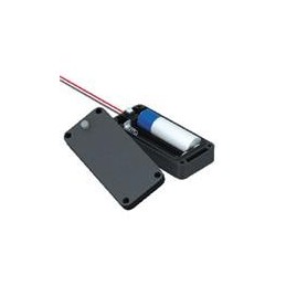 1 pcs : 2438 - Cylindrical Battery Contacts, Clips, Holders & Springs 2AA IP65 WATER RESISTANT HOLDER