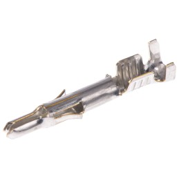 100 pcs - Molex MLX Series Male Crimp Terminal, Compression, Crimp Termination, 20AWG Min, 14AWG Max