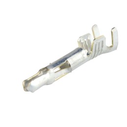 100 pcs - Molex MLX Series Male Crimp Terminal, Compression, Crimp Termination, 20AWG Min, 14AWG Max