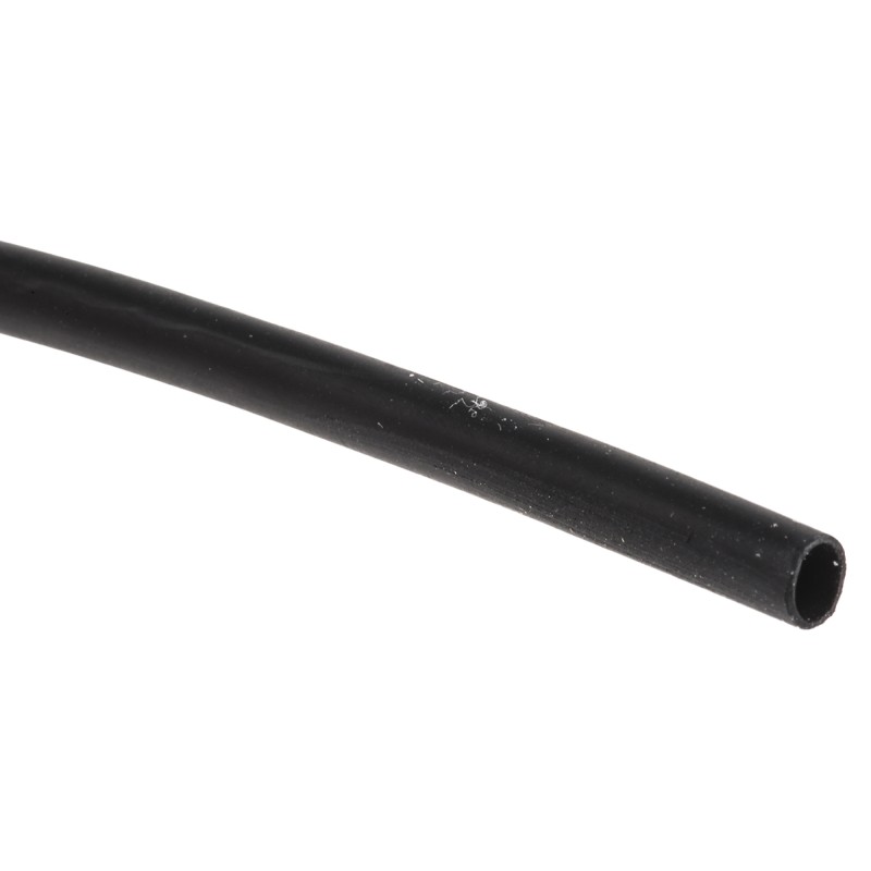 10 pcs - TE Connectivity Heat Shrink Tubing, Black 2.4mm Sleeve Dia. x 10m Length 2:1 Ratio, LSTT Series