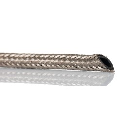 10 pcs - TE Connectivity Expandable Braided Nickel Plated Copper Alloy Cable Sleeve, 4mm Diameter, 10m Length, RayBraid Series