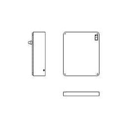 1 pcs : 12PH131-IP-GR - Cylindrical Battery Contacts, Clips, Holders & Springs WATER RESISITANT IP65 3XD W/CVR & SW