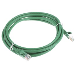 1 pcs - RS PRO Cat5e Male RJ45 to Male RJ45 Ethernet Cable, U/UTP, Green PVC Sheath, 2m