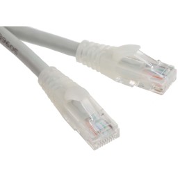 1 pcs - RS PRO Cat6 Male RJ45 to Male RJ45 Ethernet Cable, U/UTP, Grey PVC Sheath, 3m