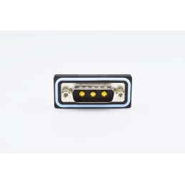 1 pcs - Norcomp CDF 15 Way Right Angle Solder D-sub Connector Plug, 6.85mm Pitch, with 4-40 Boardlocks