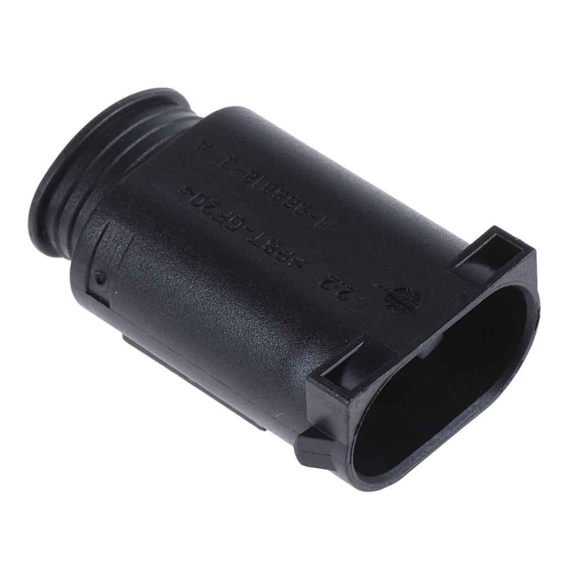 1 pcs - TE Connectivity, Micro Quadlok System Automotive Connector Plug 6 Way
