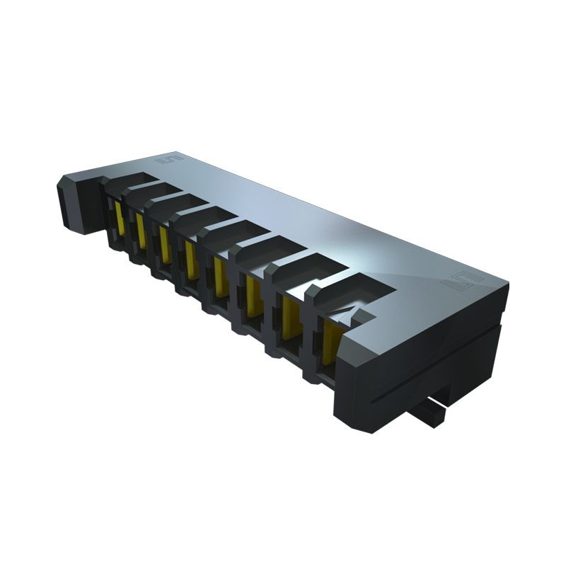 1 pcs - Samtec UPS Series Vertical Through Hole Mount PCB Socket, 4-Contact, 1-Row, 3.81mm Pitch, Solder Termination