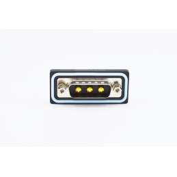 1 pcs - Norcomp CDF 15 Way Right Angle Solder D-sub Connector Plug, 6.85mm Pitch, with 4-40 Boardlocks