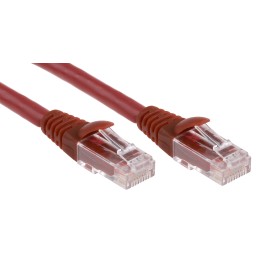 1 pcs - RS PRO Cat6 Male RJ45 to Male RJ45 Ethernet Cable, U/UTP, Red LSZH Sheath, 5m