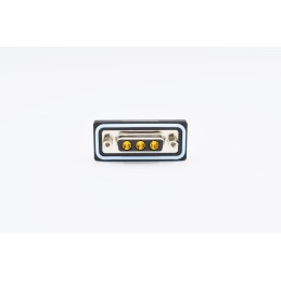1 pcs - Norcomp CDF 15 Way Right Angle Solder D-sub Connector Socket, 6.85mm Pitch, with 4-40 Boardlocks