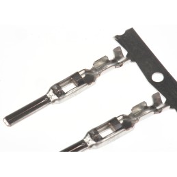 100 pcs - Delphi Apex Series Male Crimp Terminal, 20AWG Min, 18AWG Max